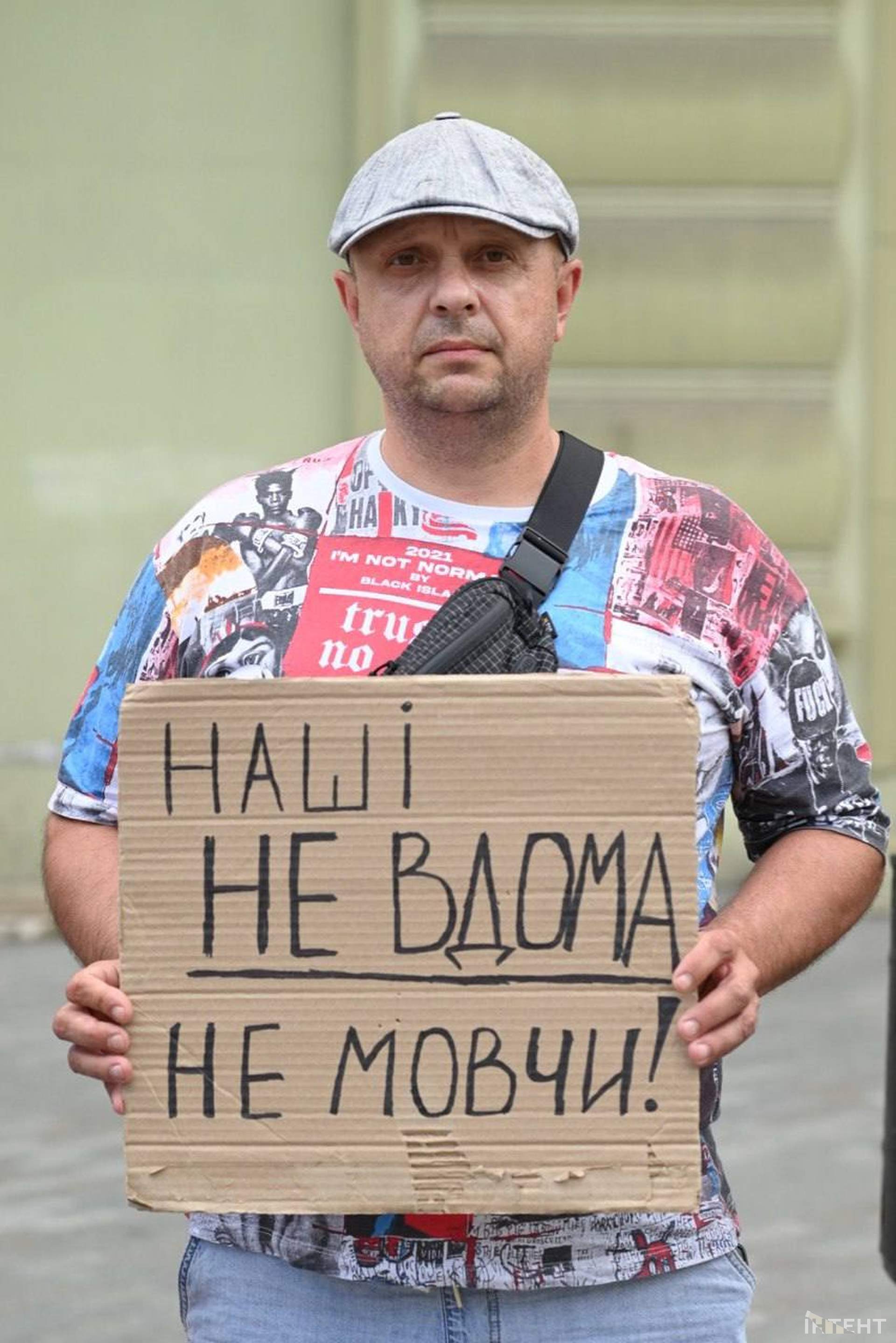 Двоє колишніх полонених відмітили річниці звільнення на акції в Одесі