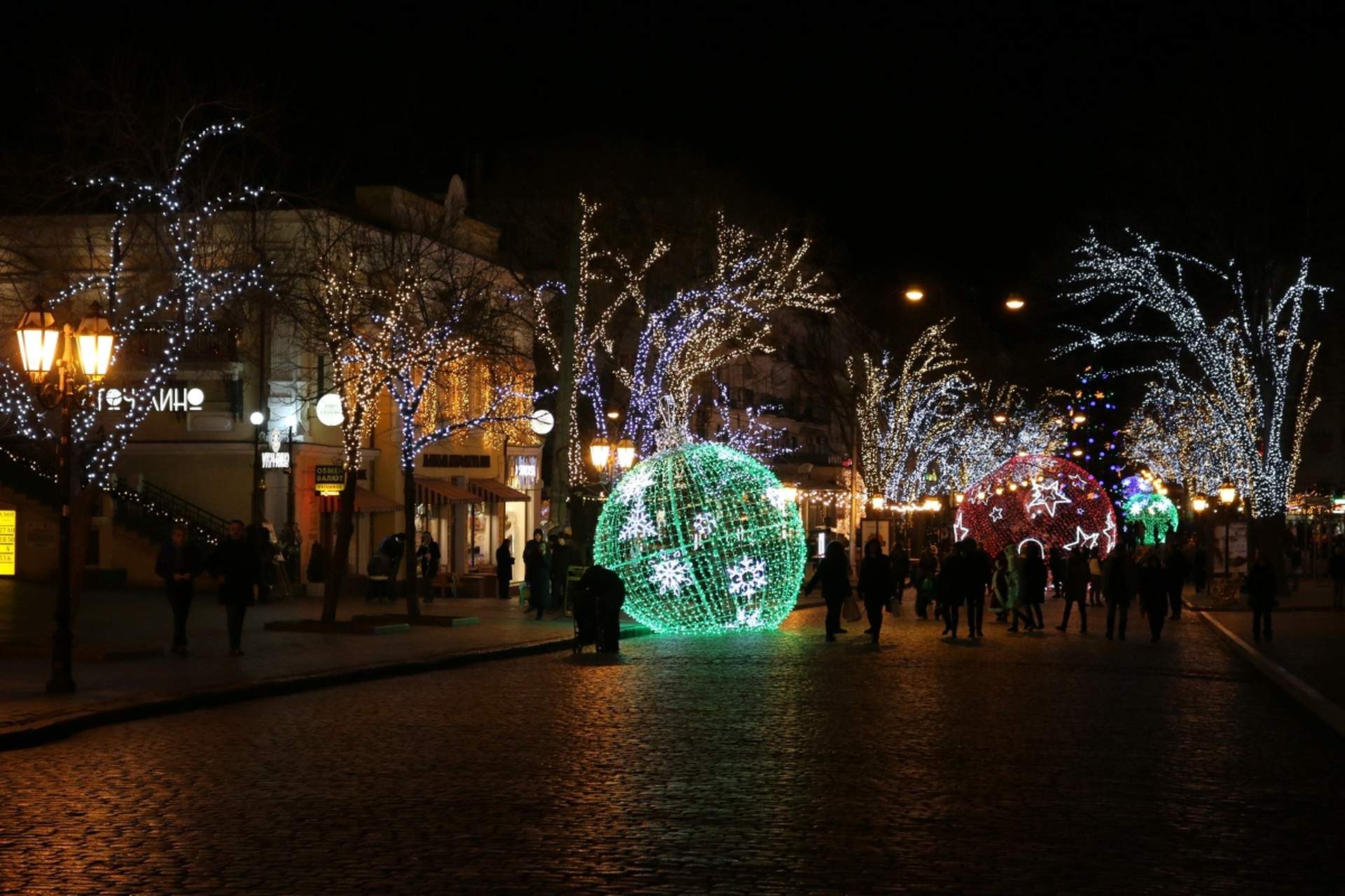 Новогодняя Одесса
