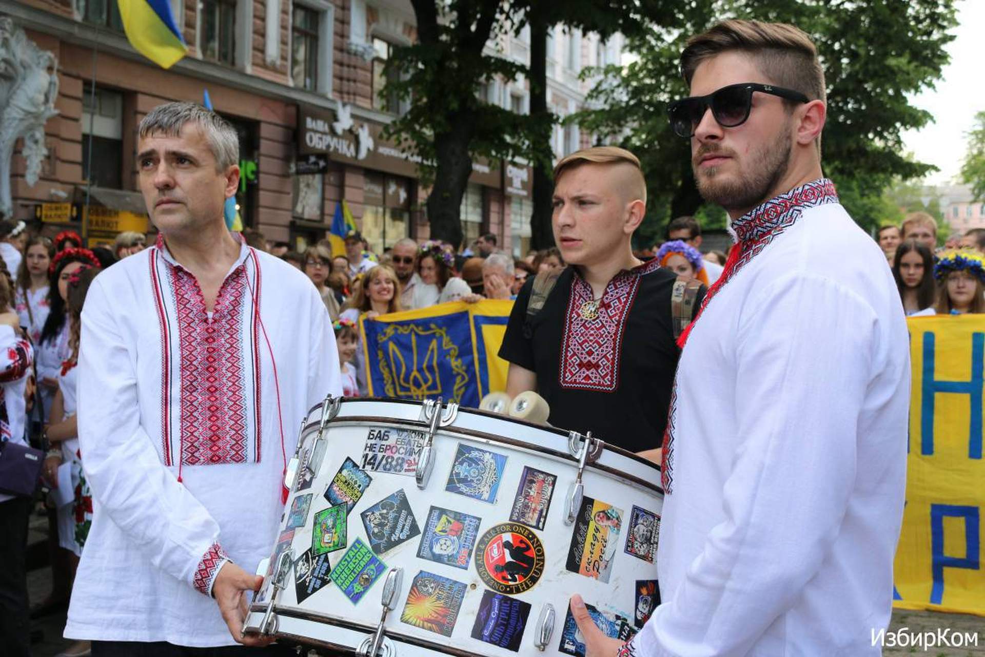 В Одессе состоялся VIII Мегамарш в вышиванках