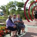В Доброславе открыли парк Влюбленных сердец
