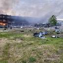 Ворожі ракети знищили базу відпочинку та склад Червоного Хреста на Одещині