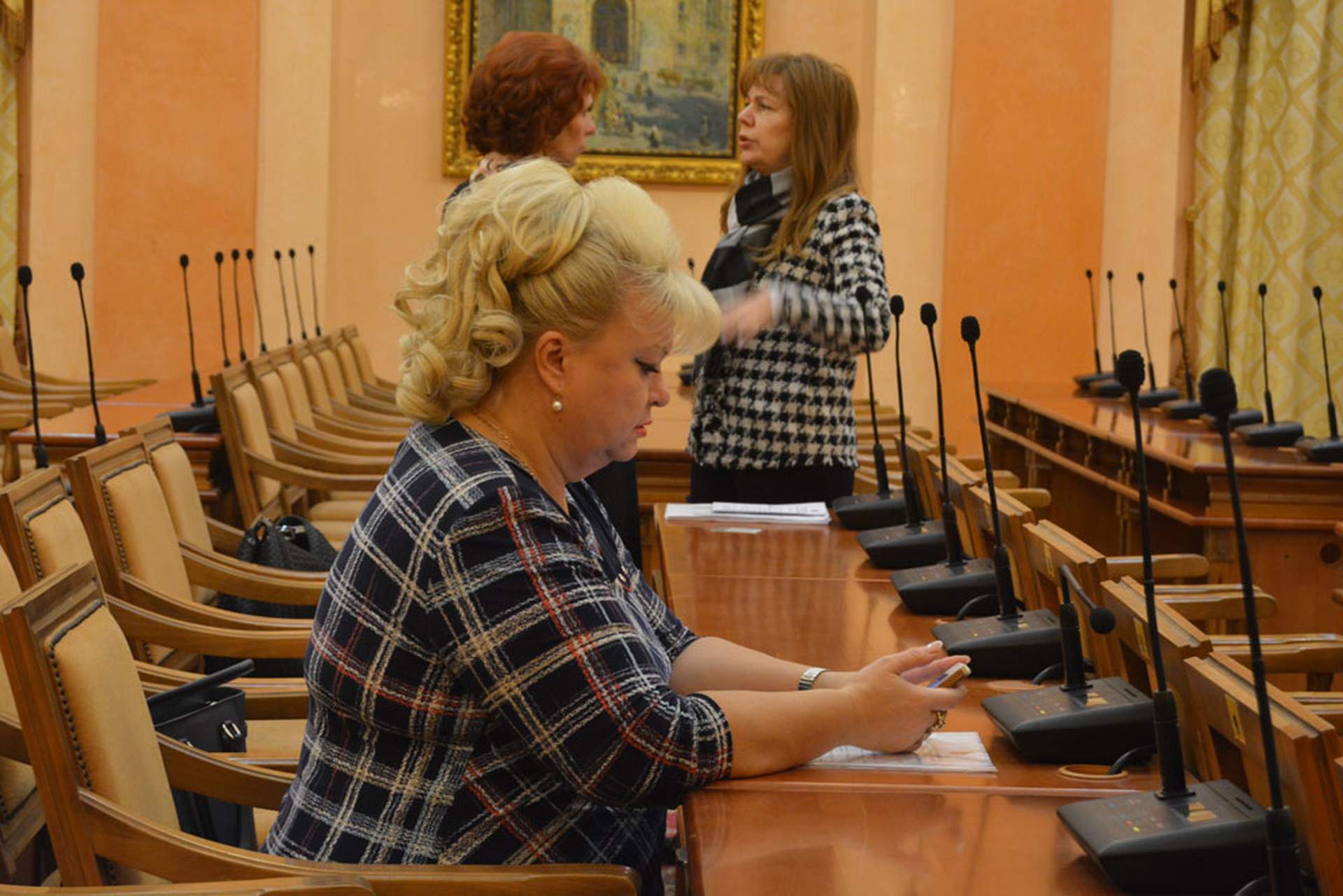 Заседание исполнительного комитета Одесского горсовета