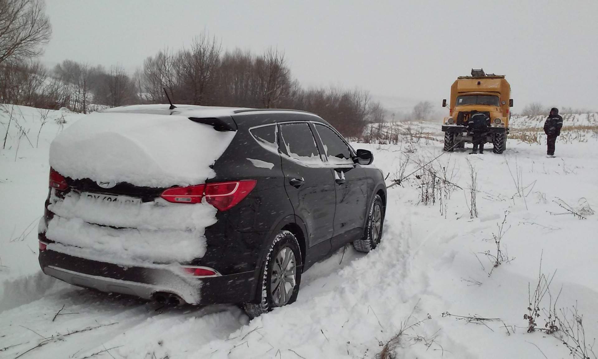 Одесская область в снежном плену 