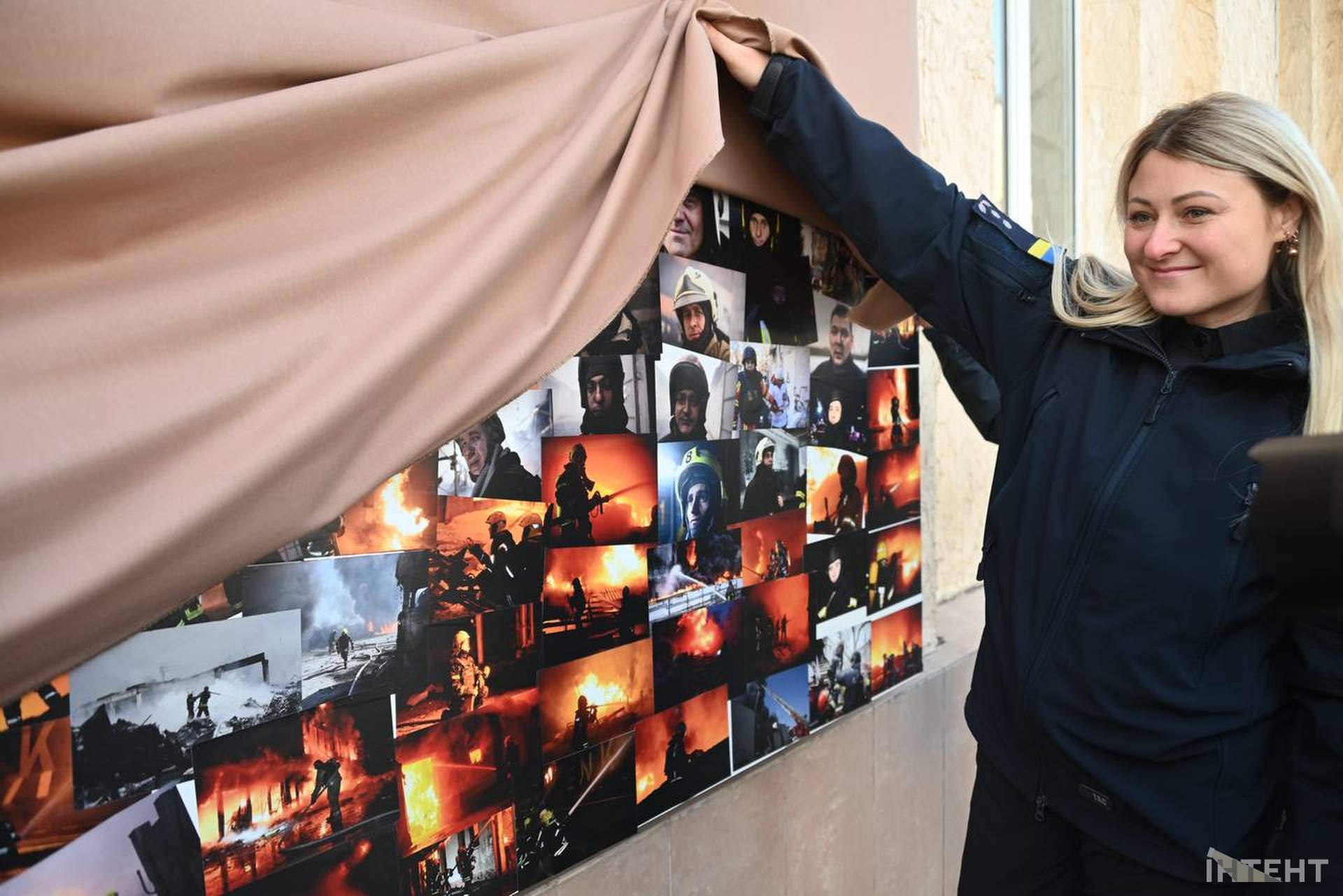 Одеські рятувальники відкрили Стіну Незламності