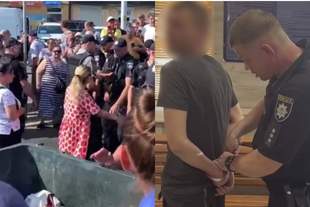 У поліції розповіли, за що затримали чоловіка біля одеського Привозу