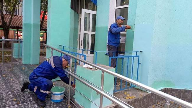 Ремонт. ФОТО: Департамент городского хозяйства Одесского горсовета/facebook