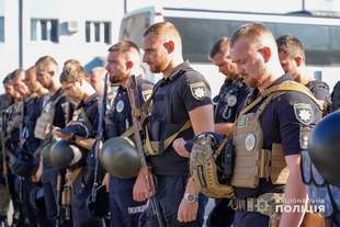 Одеські поліцейські повернулися з деокупованої території Херсонщини