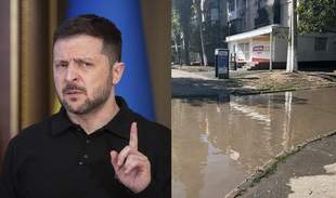 Zelensky asked to deal with Odesa sewage system