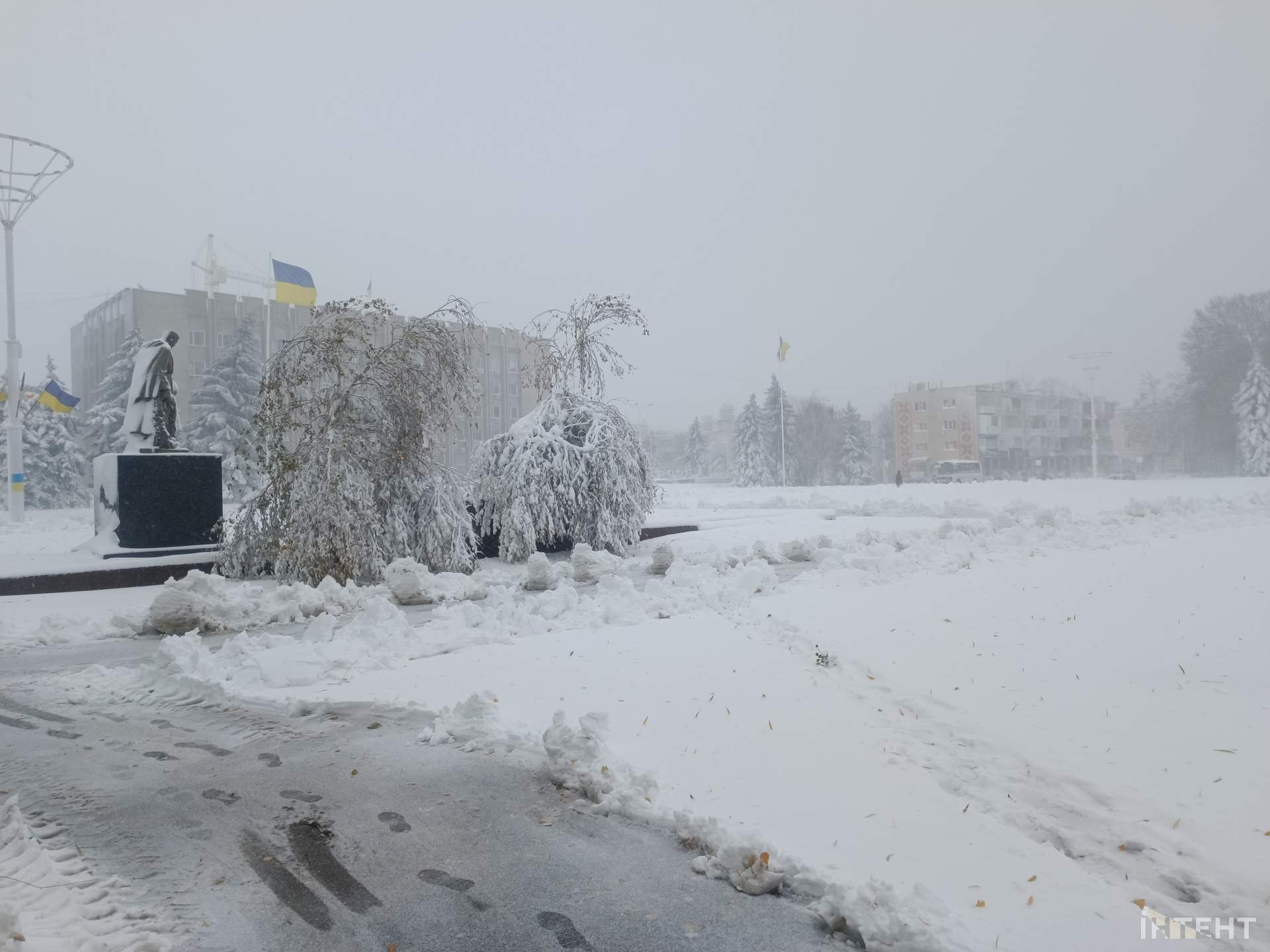 Кореспондентка Інтента прогулялася засніженим Ізмаїлом
