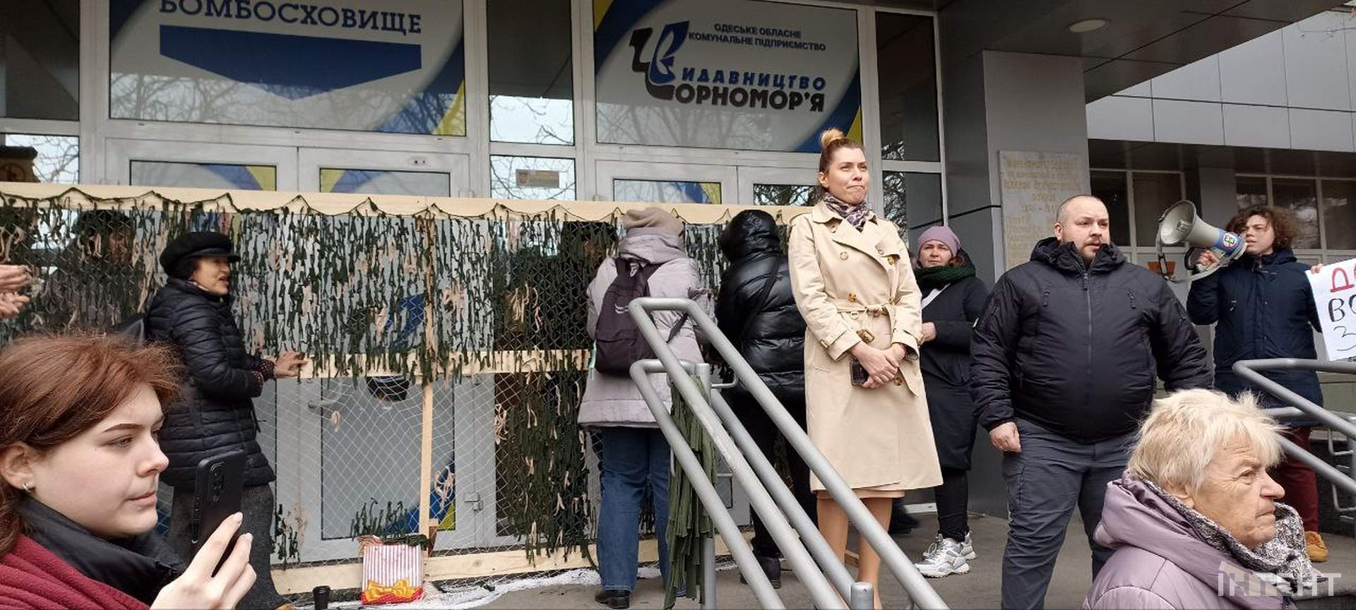 В Одесі продовжився конфлікт через доступ волонтерів у приміщення комунального підприємства
