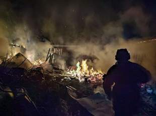 Рятувальники на Херсонщині ліквідували наслідки ворожих обстрілів (03.10.2023)
