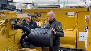 В Одесі поліція шукала гуманітарні генератори для лікарень в ресторанах і КП