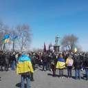 Акция протеста против Стоянова в Одессе