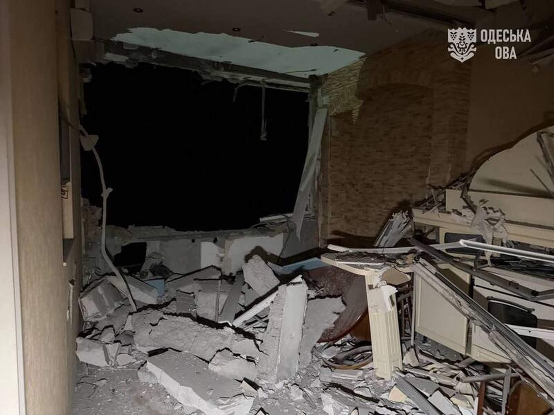 В Одесі внаслідок нічного обстрілу поранено 17 людей