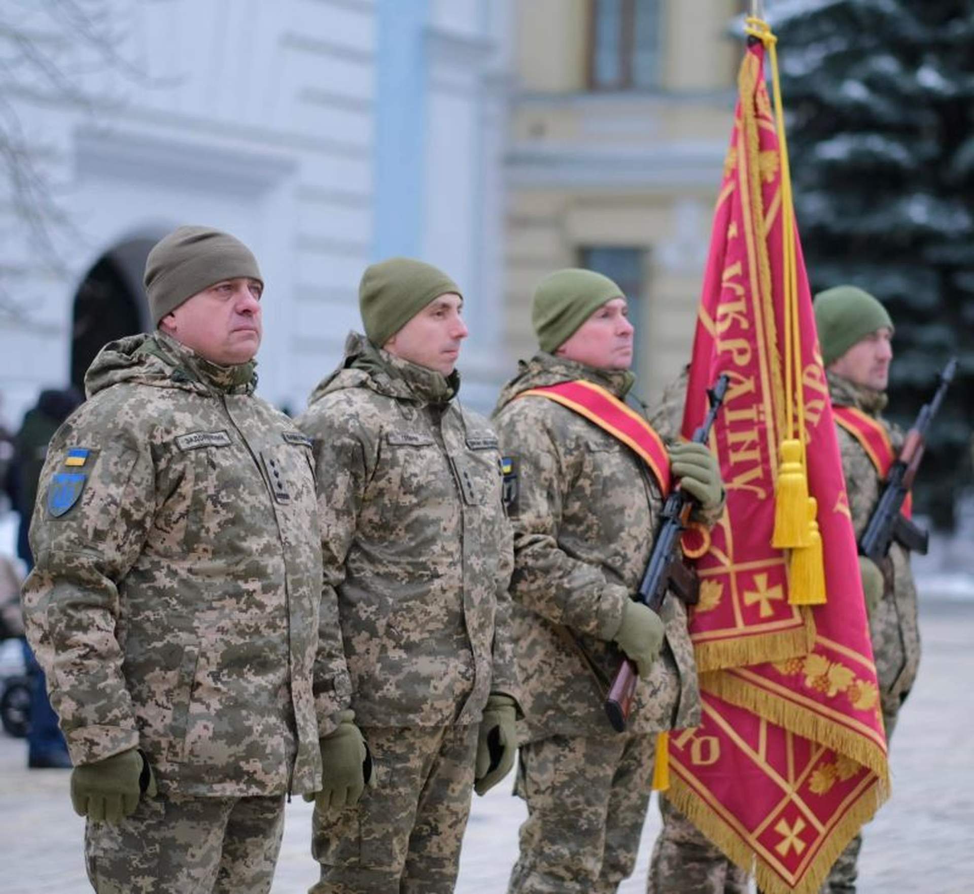 126 окрема бригада територіальної оборони Одеси отримала бойовий прапор