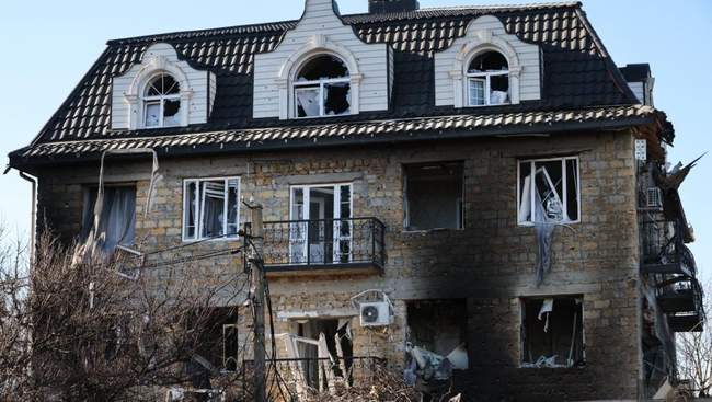 Готель в окупованому селищі Хорли. ФОТО: investigator.org.ua