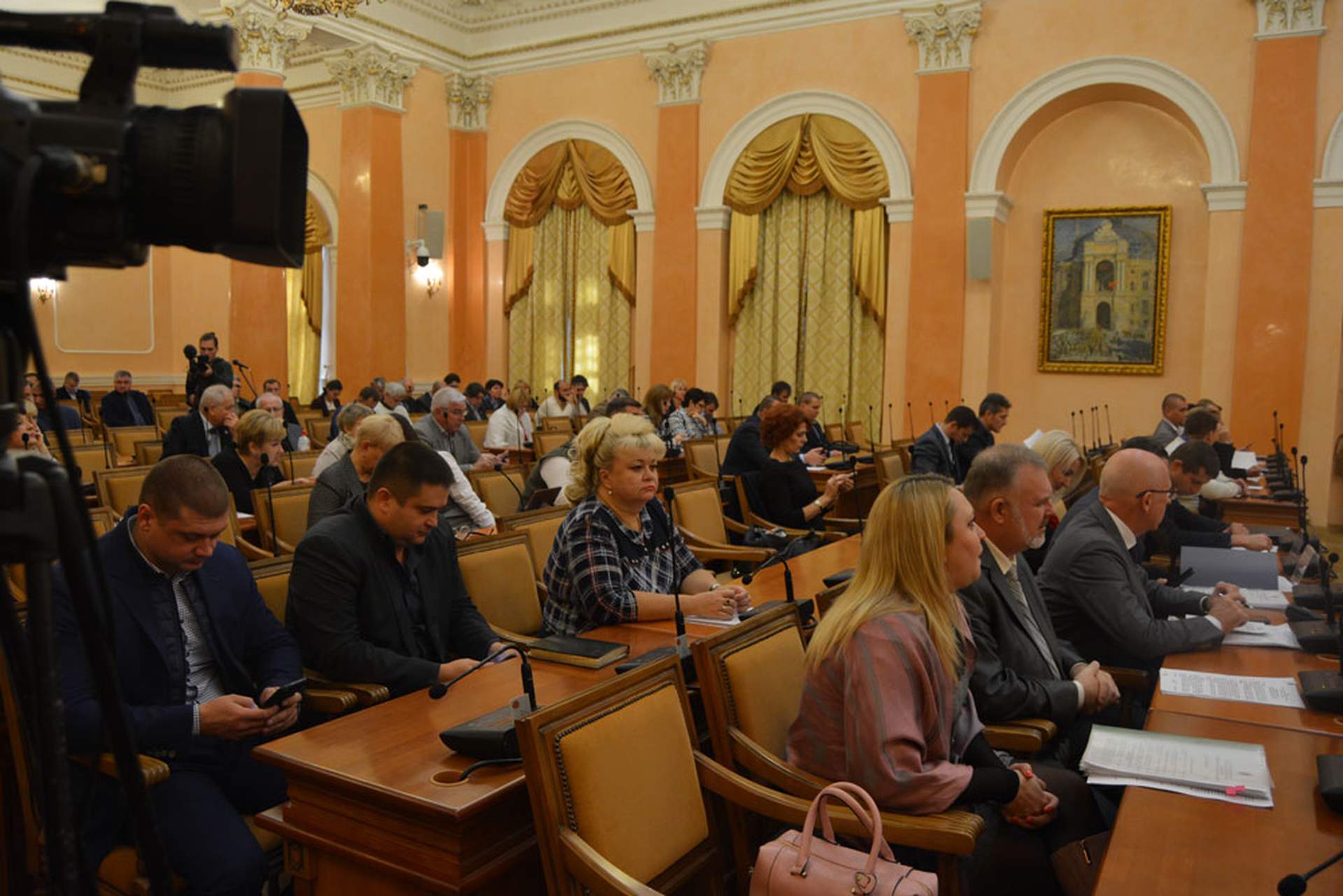 Заседание исполнительного комитета Одесского горсовета
