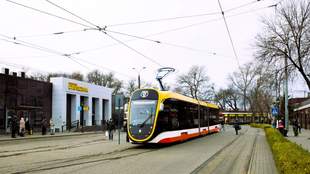 North-South tram route resumes operation in Odesa