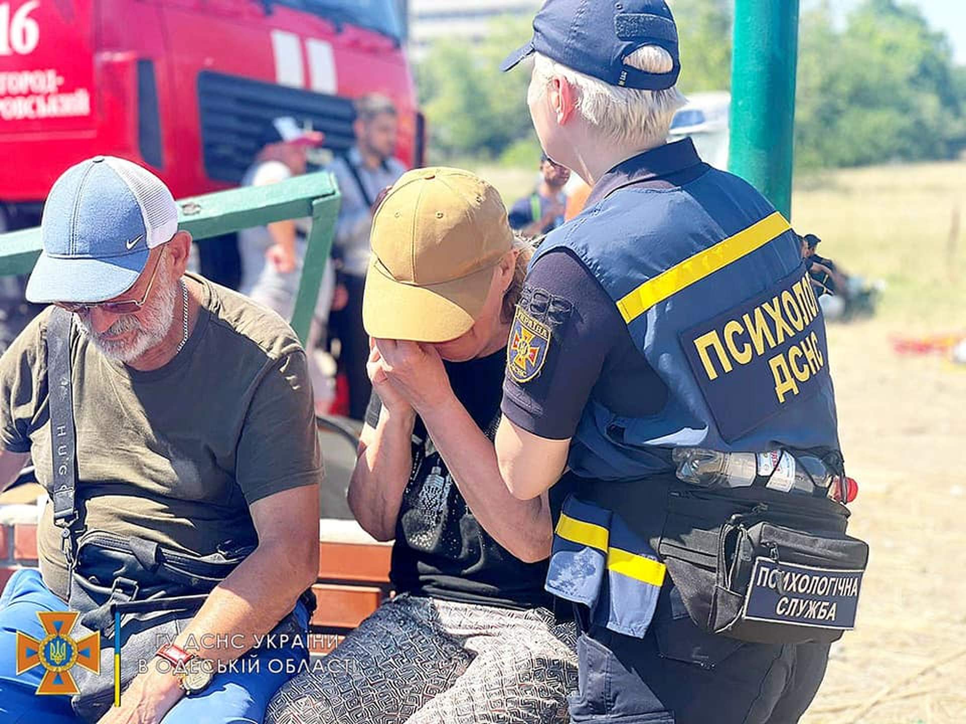 Наслідки вбивчої нічної атаки ракетами по Сергіївці