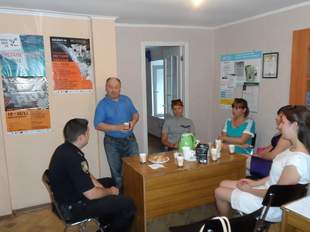 У Татарбунарах вперше відбулась «кава з поліцейським»