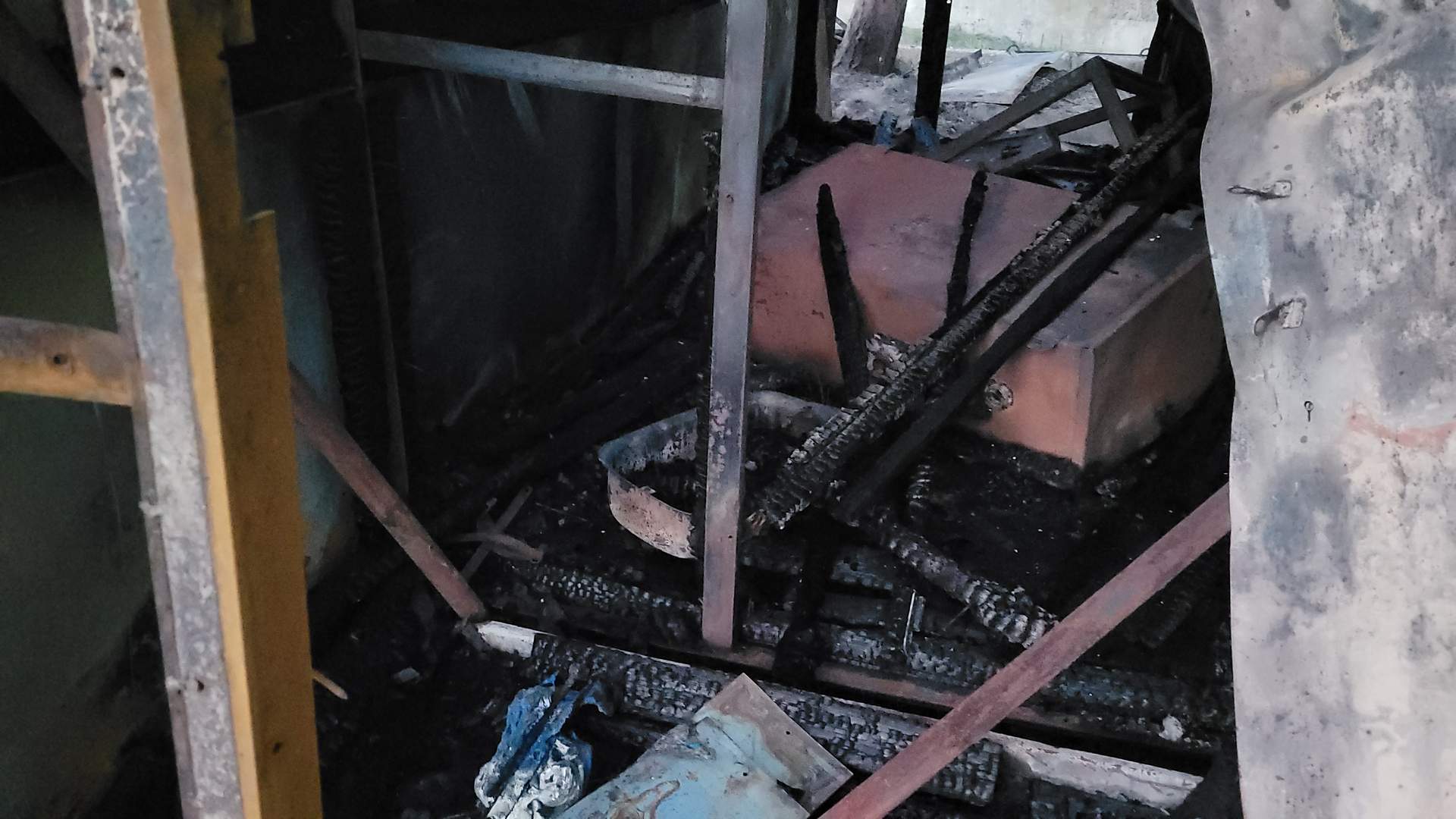 Наслідки ракетного удару по промисловому підприємству на Одещині