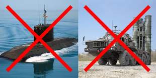 Українські військові знищили ракетні комплекси росіян та потопили підводний човен в Криму
