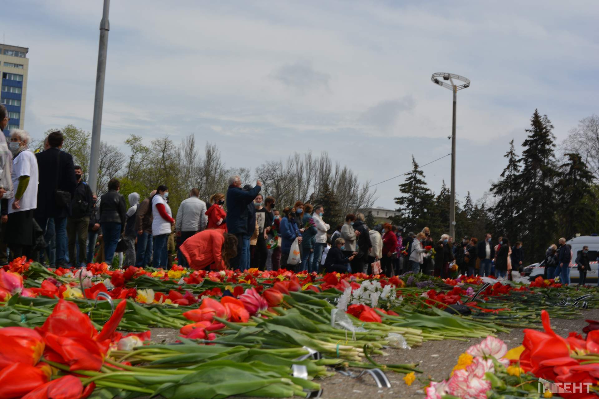 Заходи в центрі Одеси, присвячені подіям 2 травня