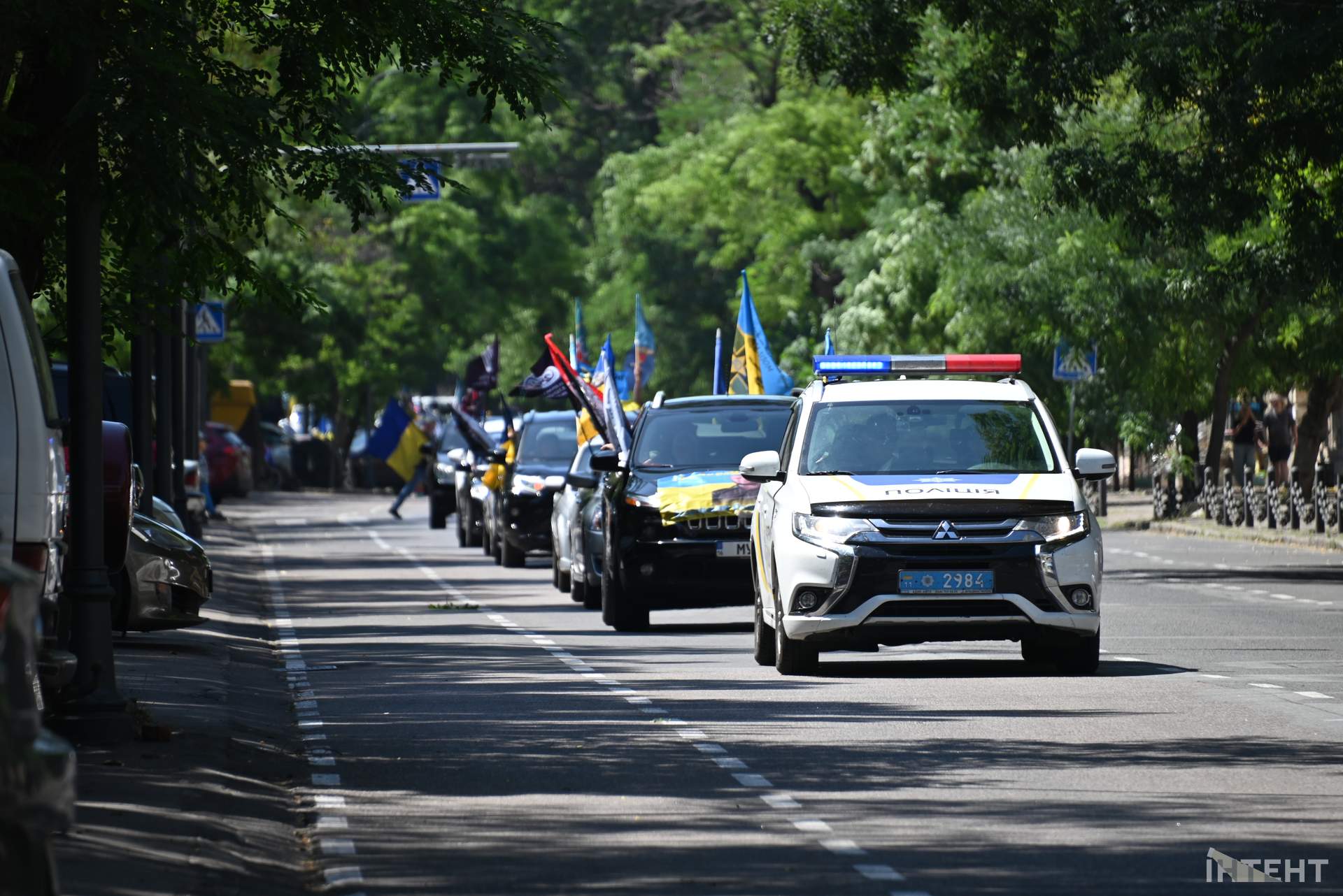 В Одесі влаштували автопробіг шани до Дня конституції