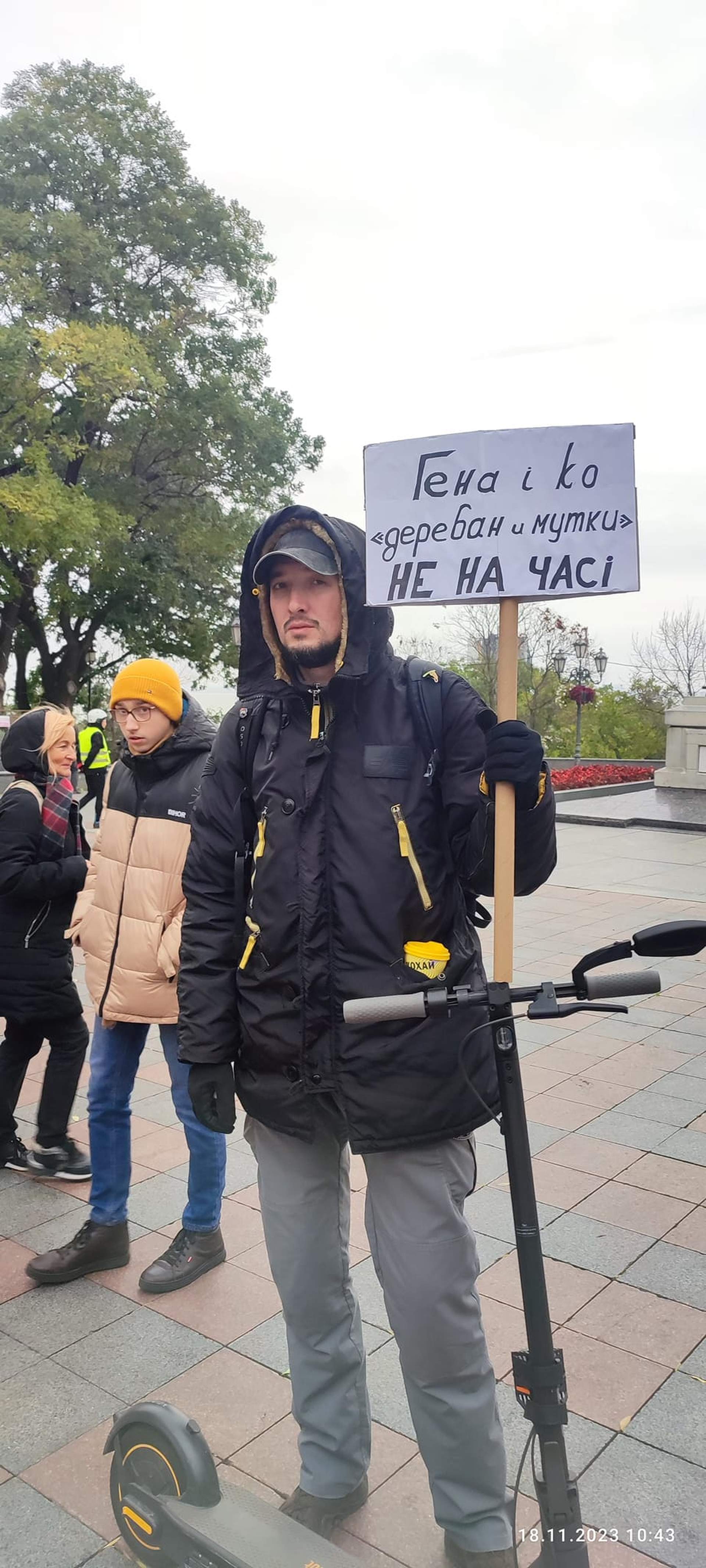 Ножевнікова заявила про можливе припинення акцій протесту проти недоцільних тендерів в Одесі