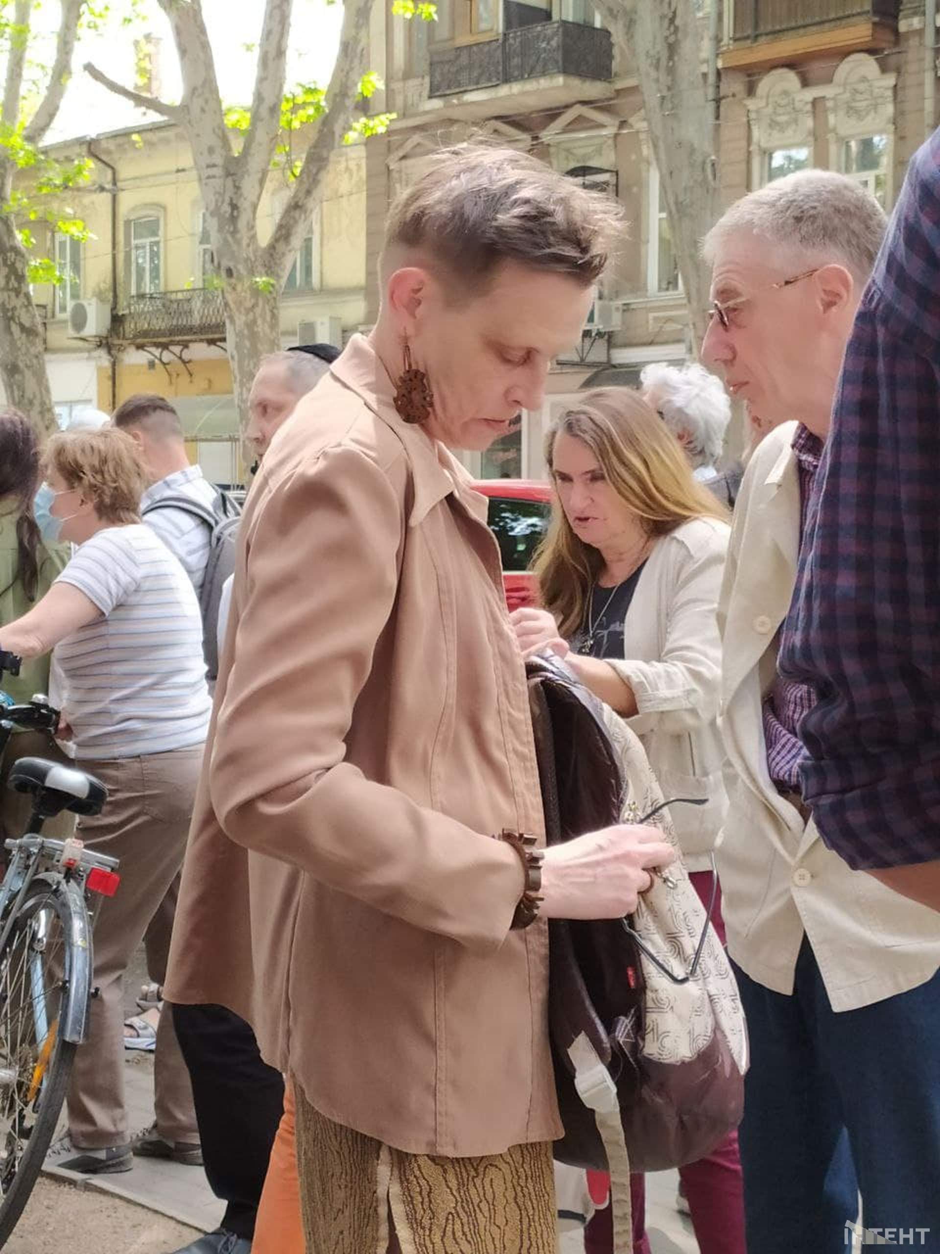 Акція проти руйнування пам'яток архітектури на Рішельєвській