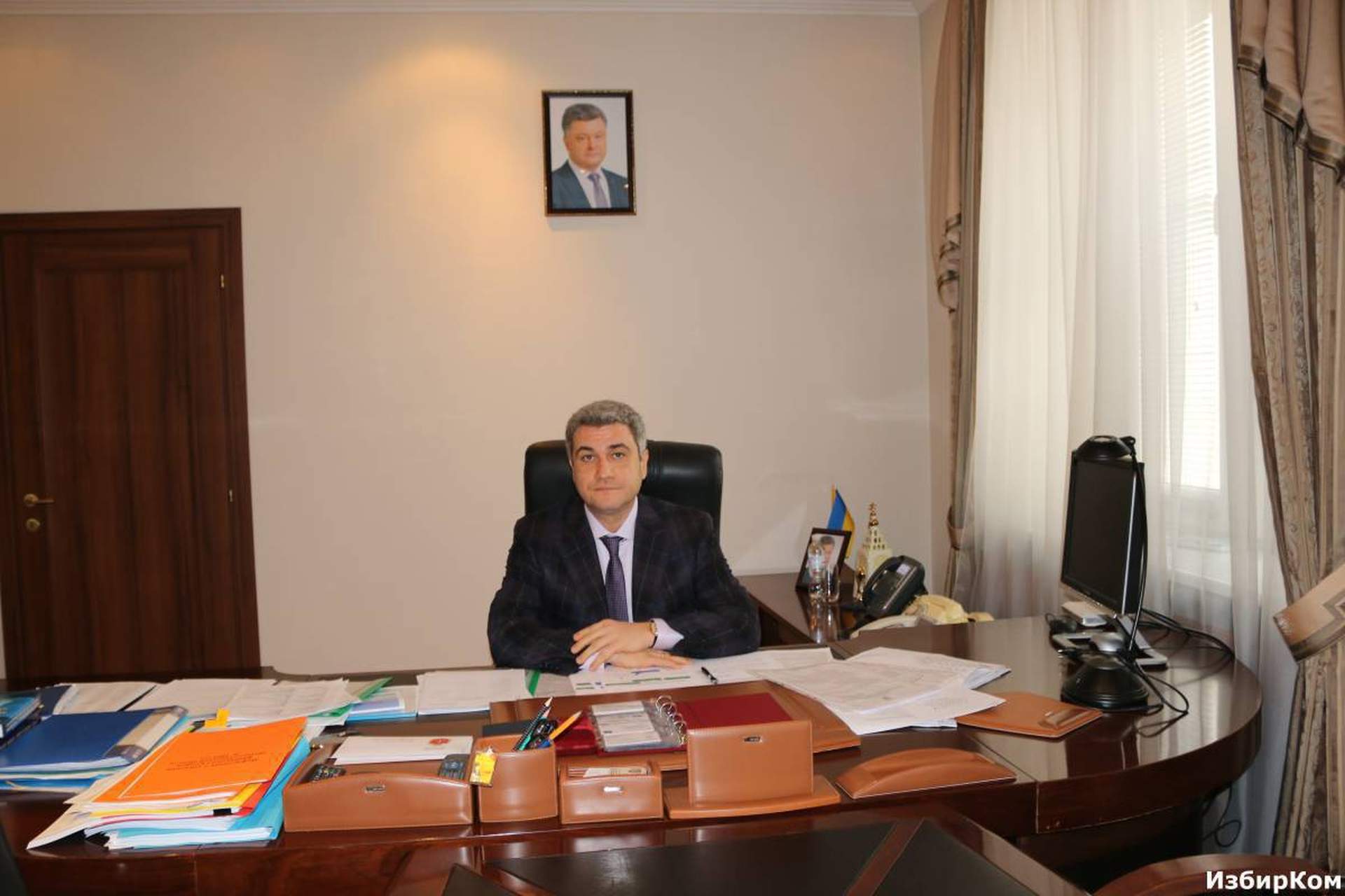 Кабинет председателя Одесского областного совета Анатолия Урбанского