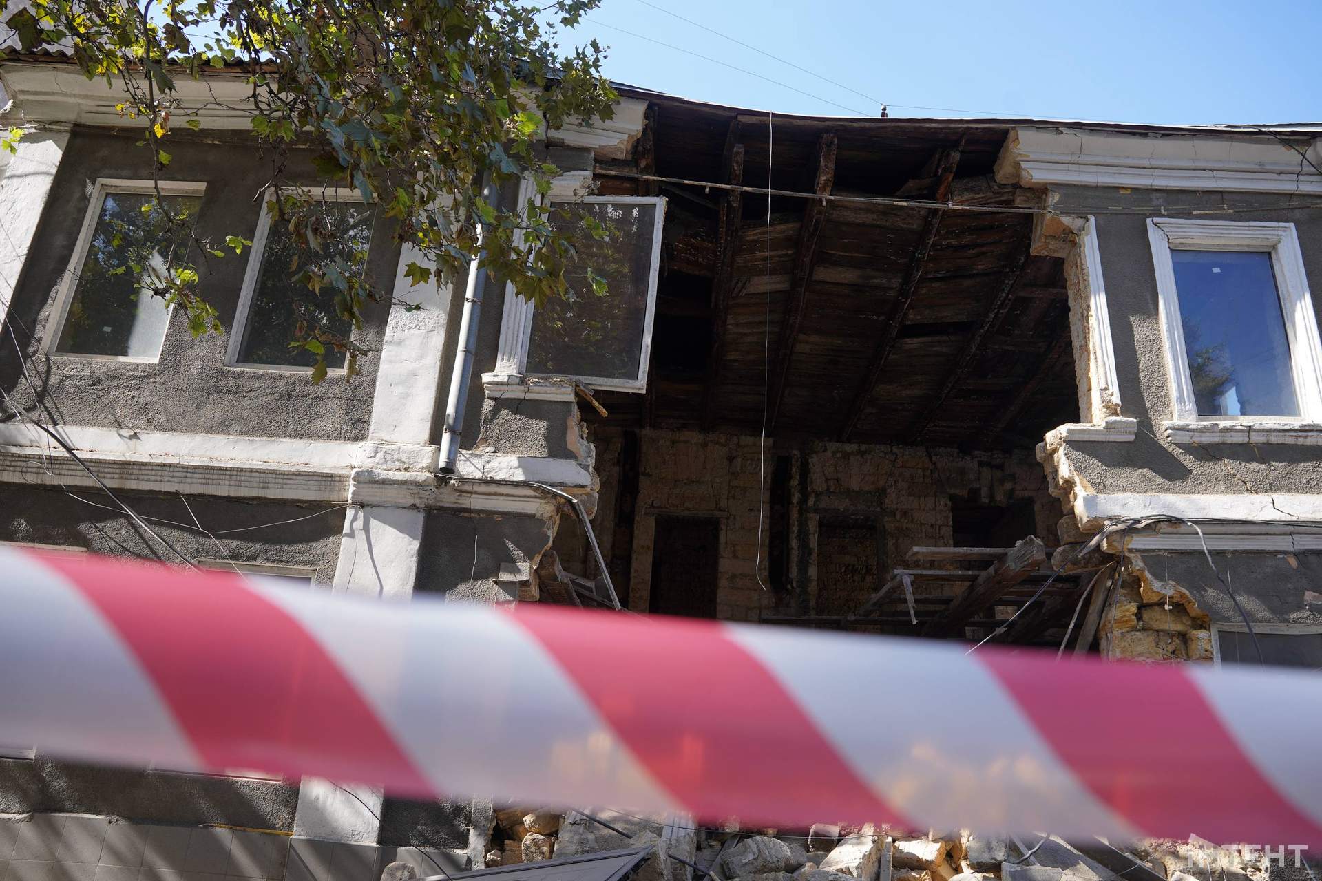 На одеській Молдаванці обвалився будинок