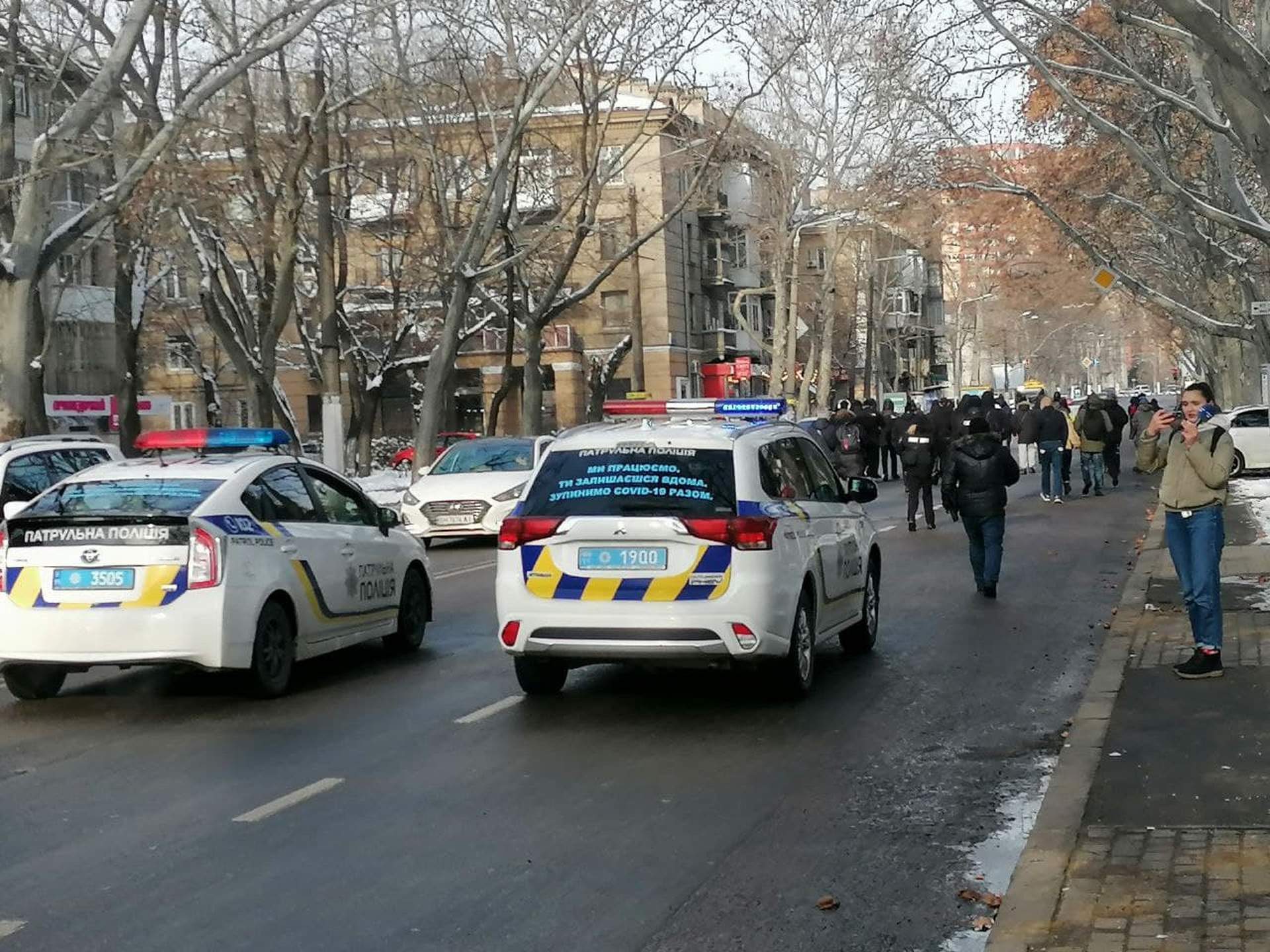 Як в Одесі проти тарифів протестували