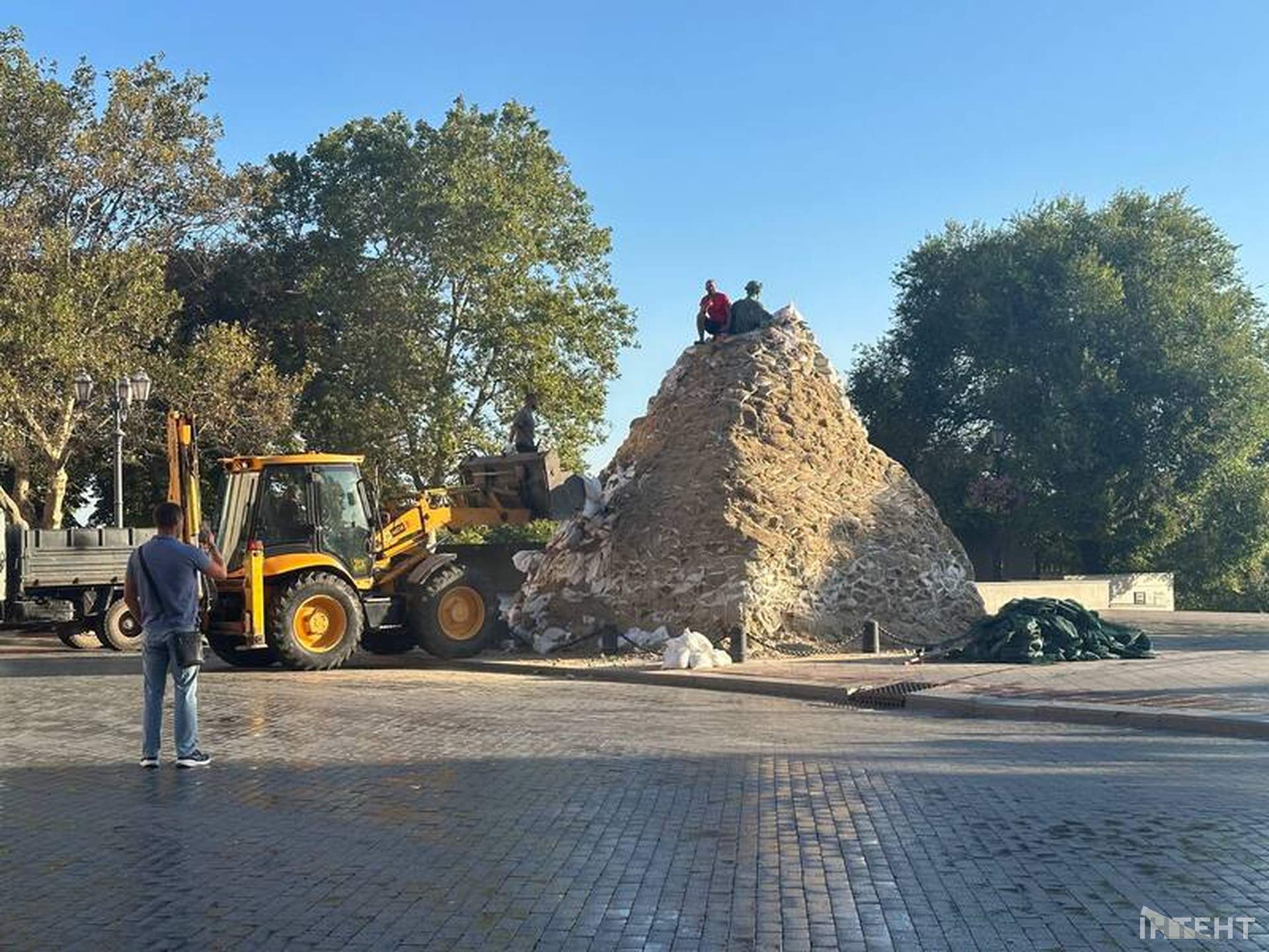 В Одесі розконсервували пам’ятник Дюку де Рішельє