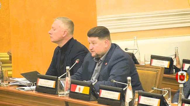 Валерій Сілін. СКРИНШОТ: сесія Одеської міської ради/youtube