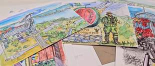 З листівок херсонського баристи створили календар