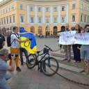 "Жыве Беларусь": в Одесі підтримали акції білорусів за чесні вибори