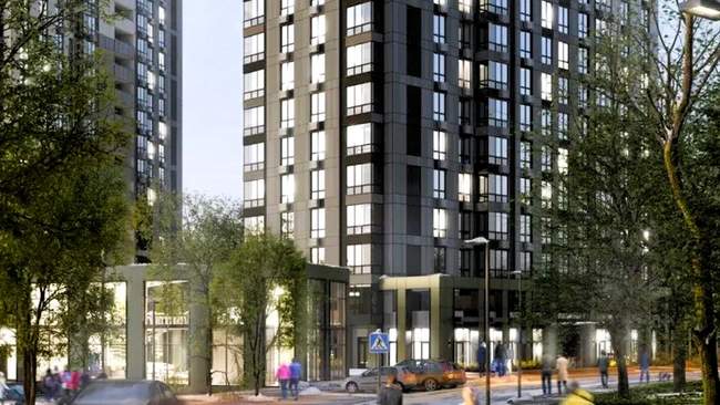 Construction project for the M.Park residential complex. PHOTO: lun.ua