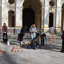 В Одесі вшанували пам'ять вбитих росіянами у драмтеатрі Маріуполя