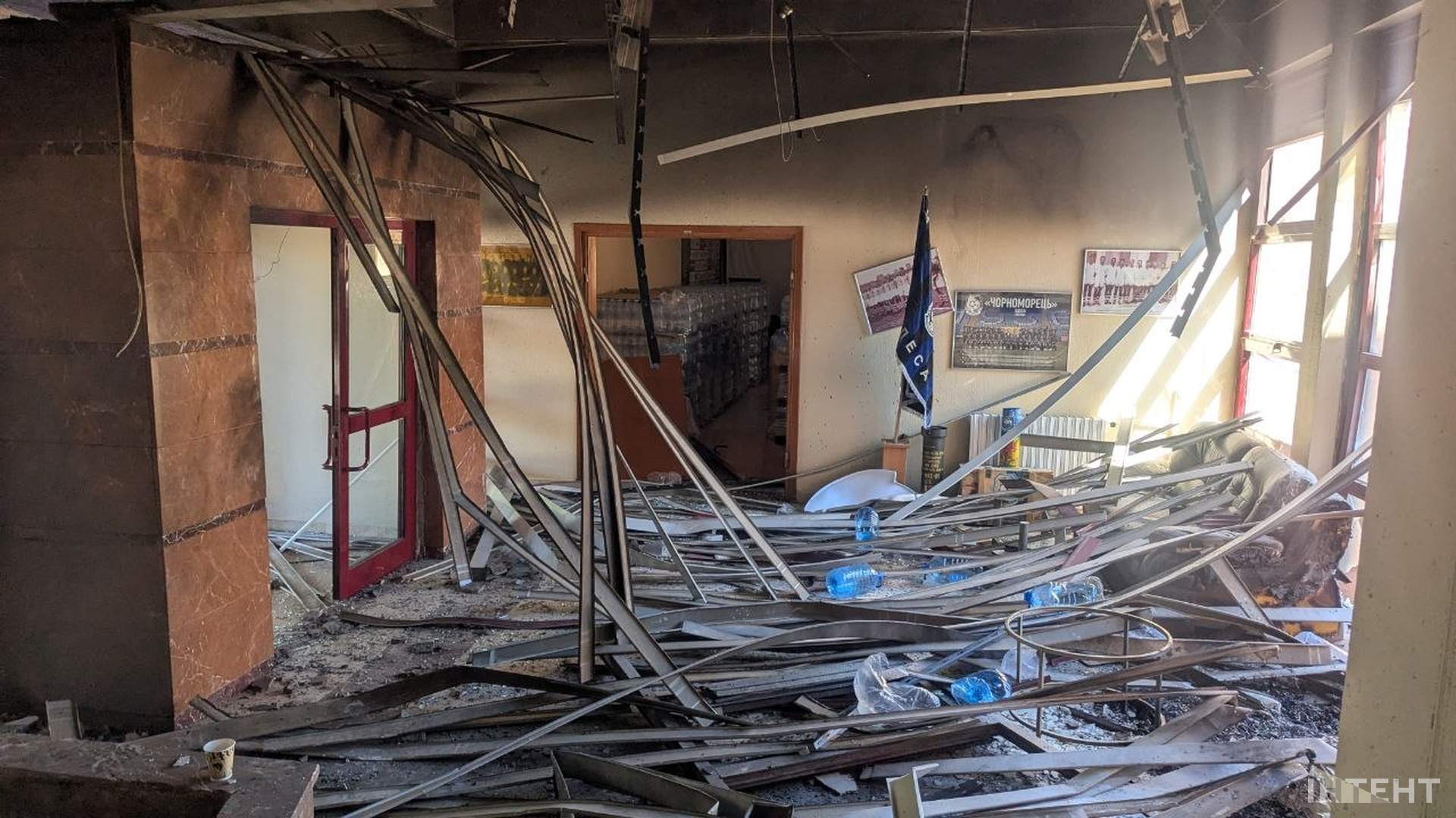 Окупанти вдарили по базі одеського клубу "Чорноморець"