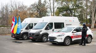 Международная организация передала мобильные клиники для громад Николаевщины