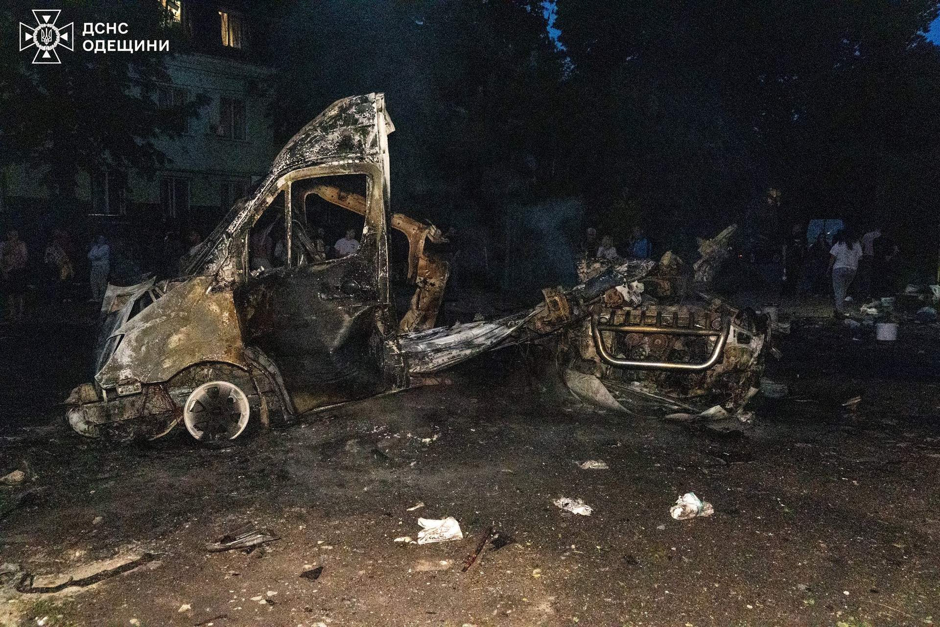 Вночі від російської атаки постраждали п'ятеро одеситів
