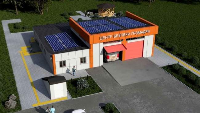 Проєкт Центру безпеки на Херсонщині. ІЛЮСТРАЦІЯ: DREAM