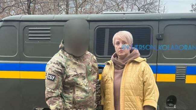 Светлана Межерицкая. ФОТО: Херсонский колоборант/telegram