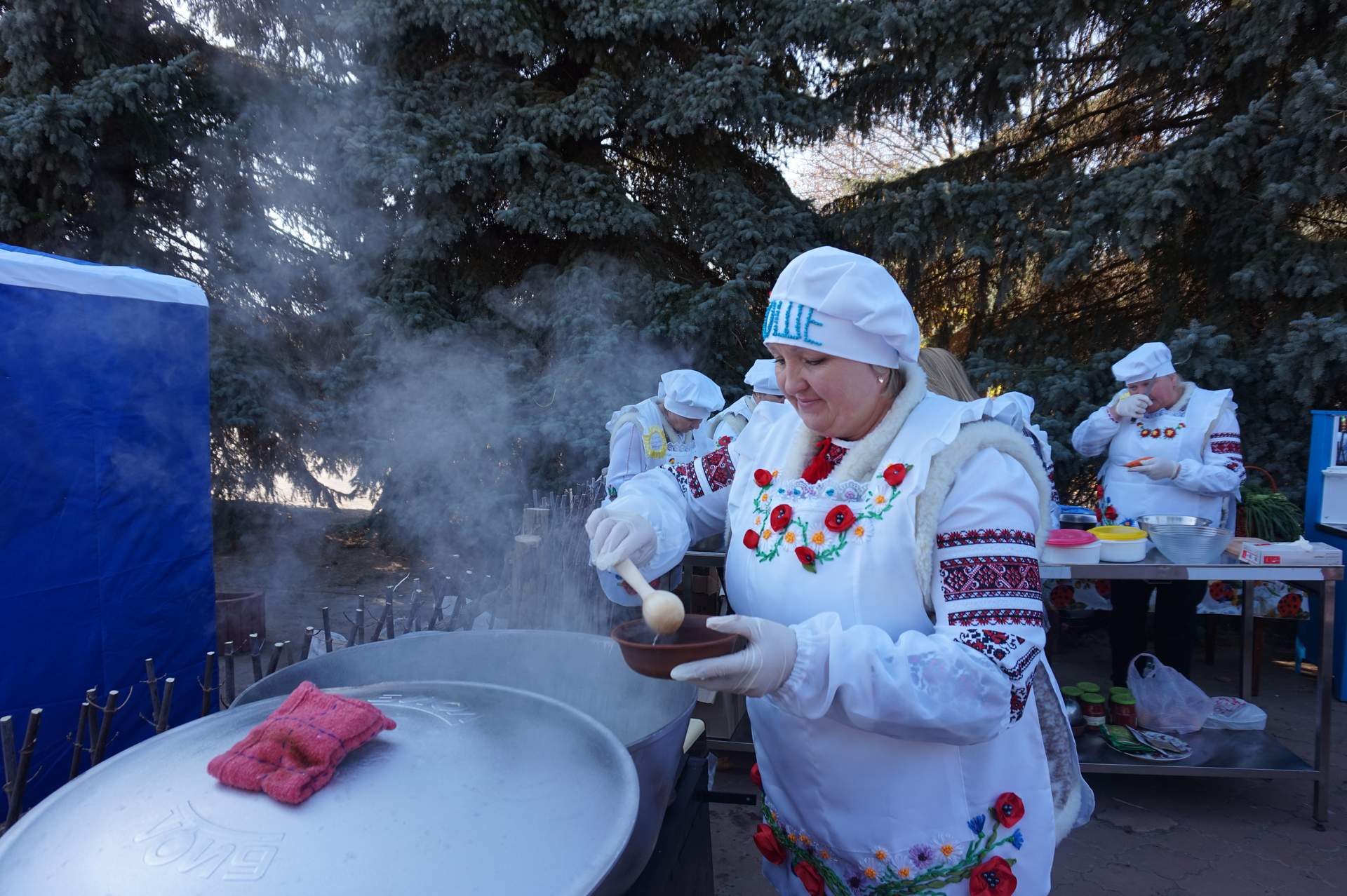 Борщ из перепелов, с "ушками" и фазанами: на севере Одесской области соревновались лучшие повара районов
