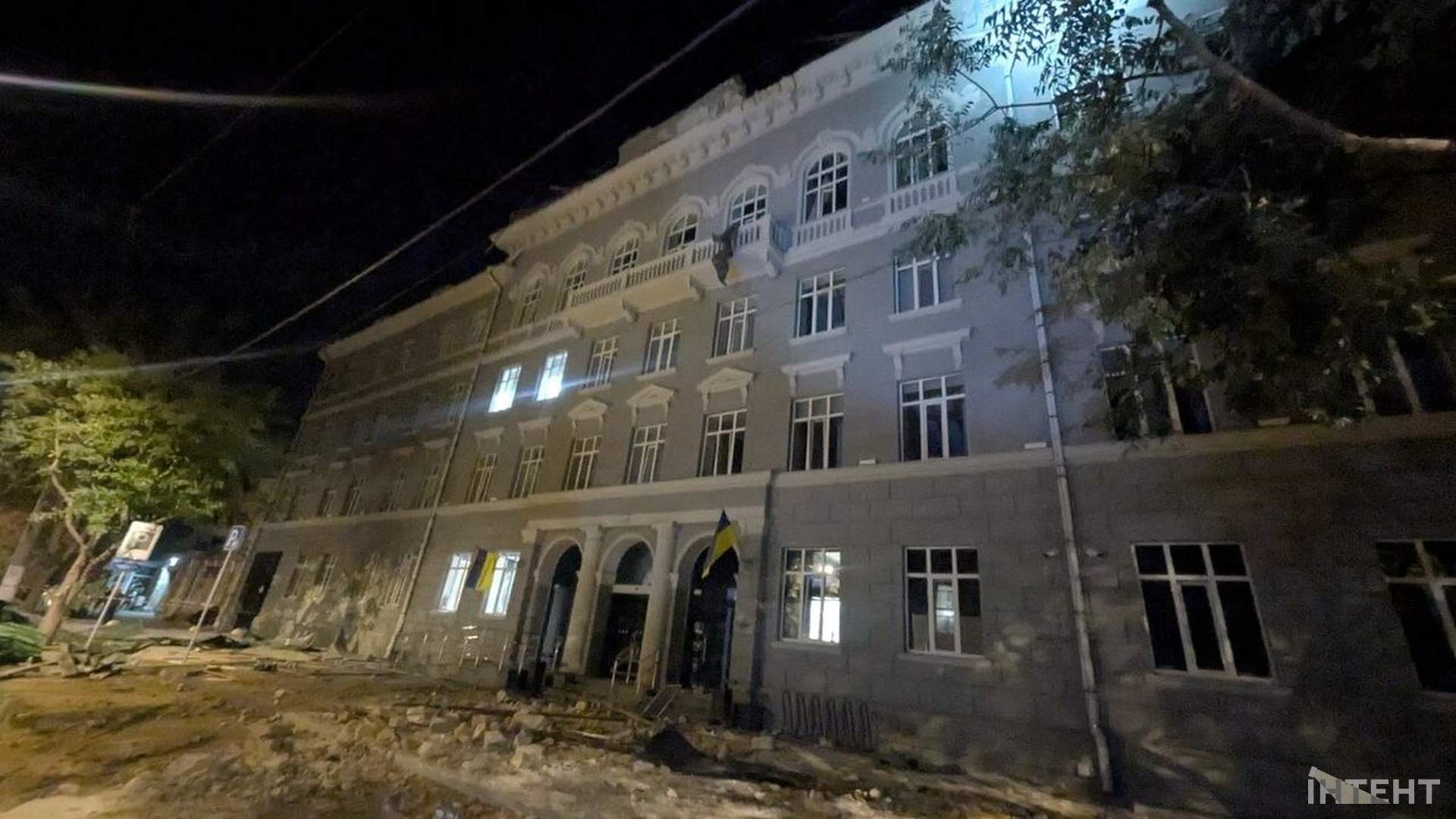 Ворог обстріляв технологічний комплекс TENET в Одесі