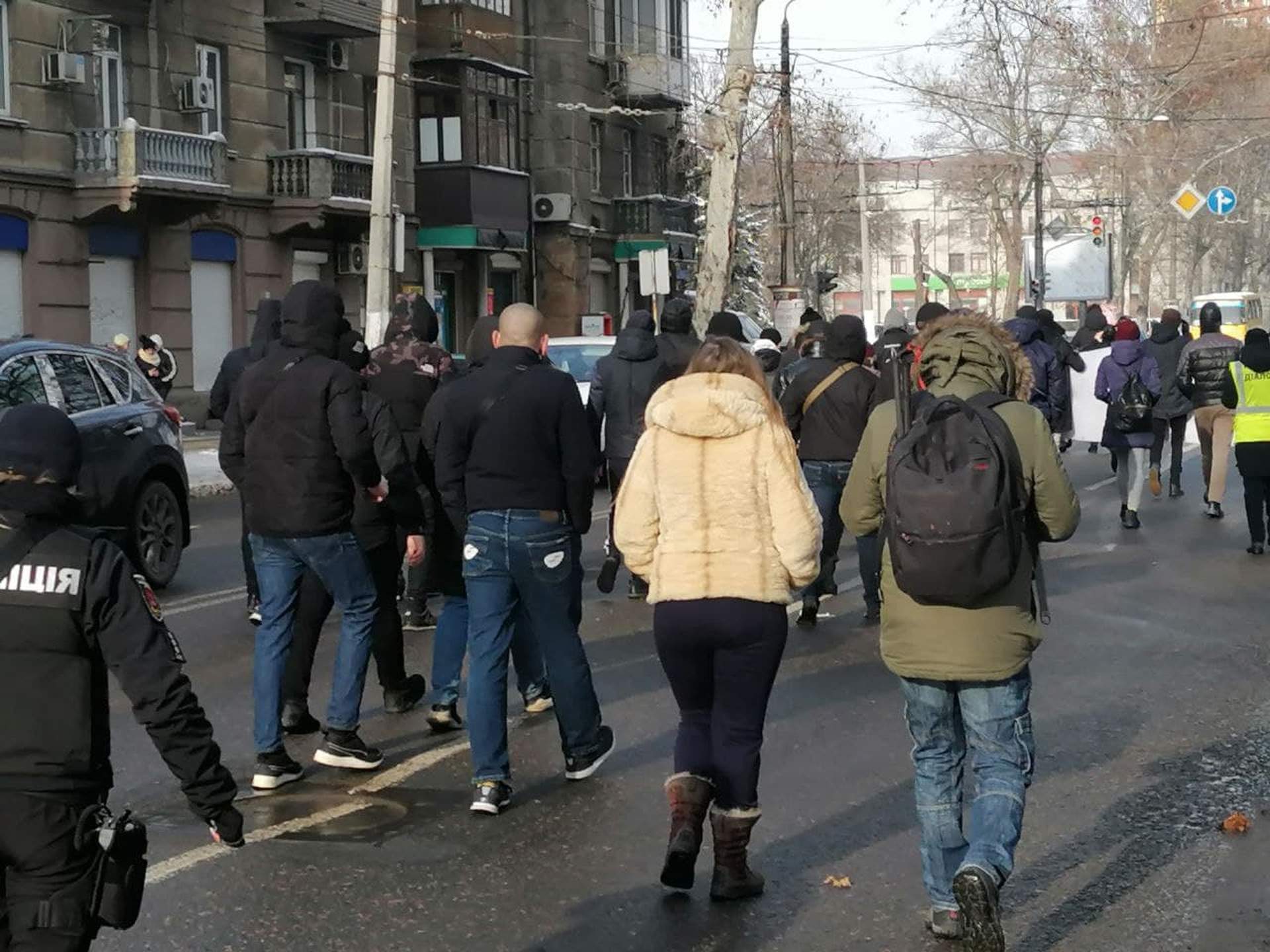 Як в Одесі проти тарифів протестували