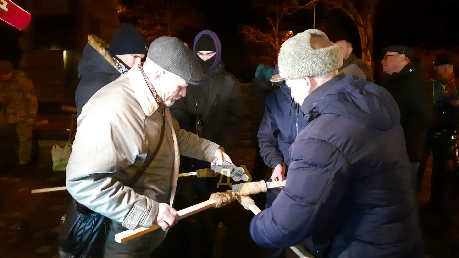 В Одесі зі смолоскипами відзначили день народження Бандери