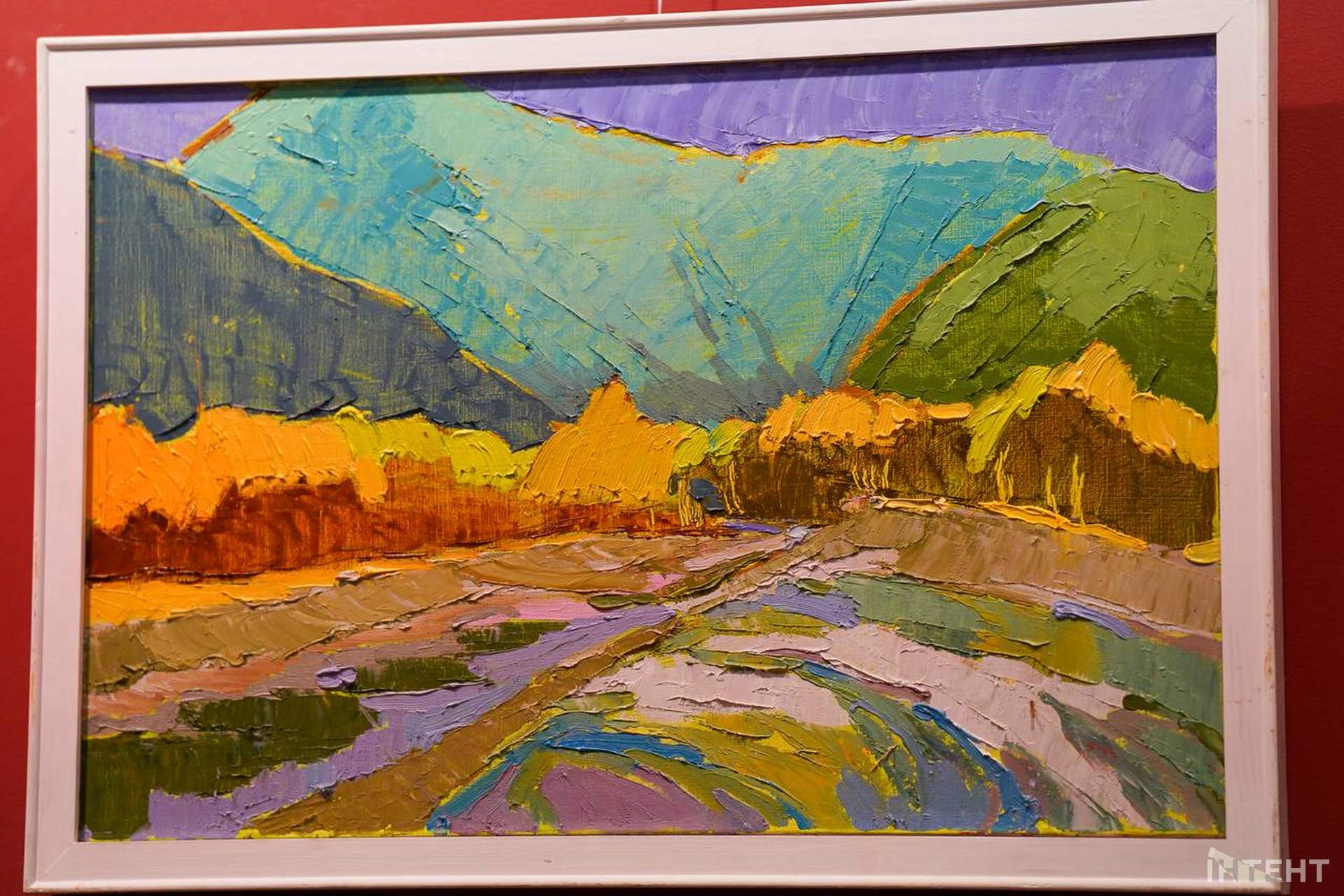 Виставка у день народження одеського художника відкрилася в темряві