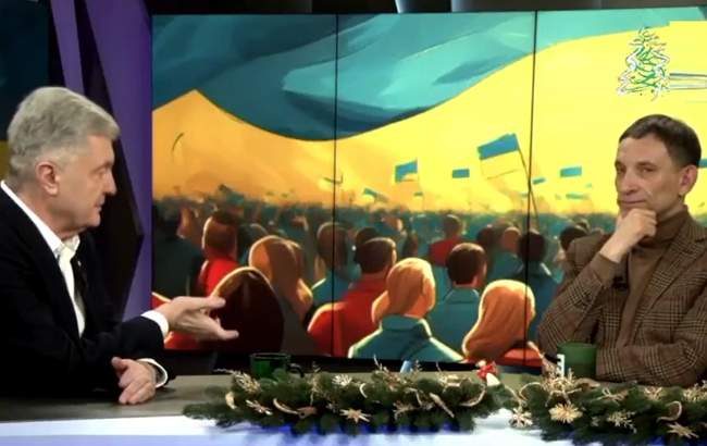 Порошенко розповідає про Міндіча. ФОТО: Еспрессо